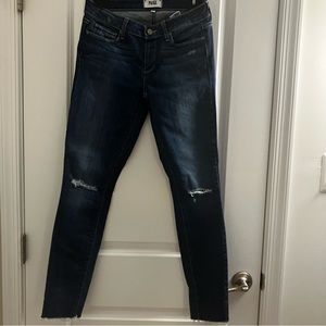PAIGE | Verdugo Ultra Skinny Blue Jeans | size 27